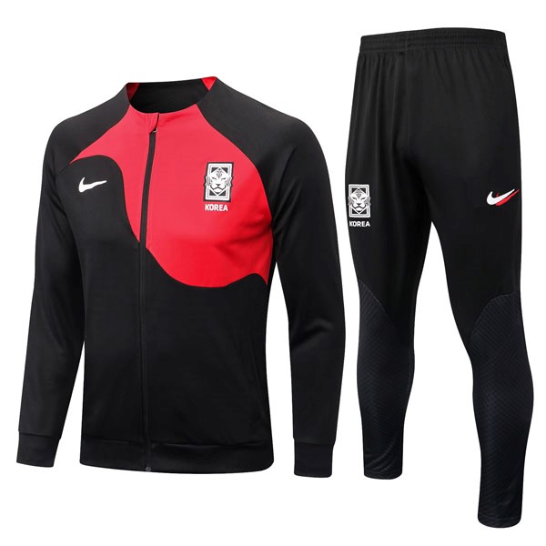 Chandal Corea 2022-23 Negro Rojo